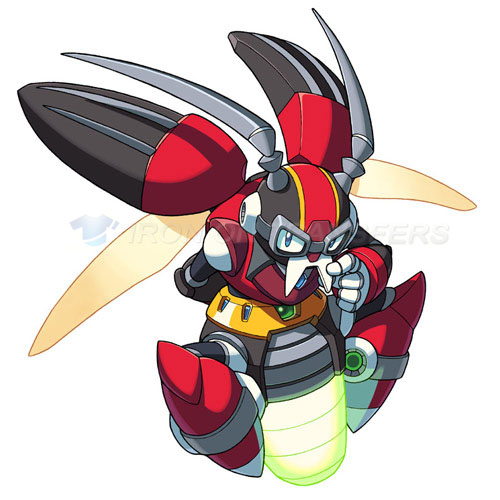 Rockman Iron-on Stickers (Heat Transfers)NO.5267